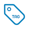 Tag to action icon